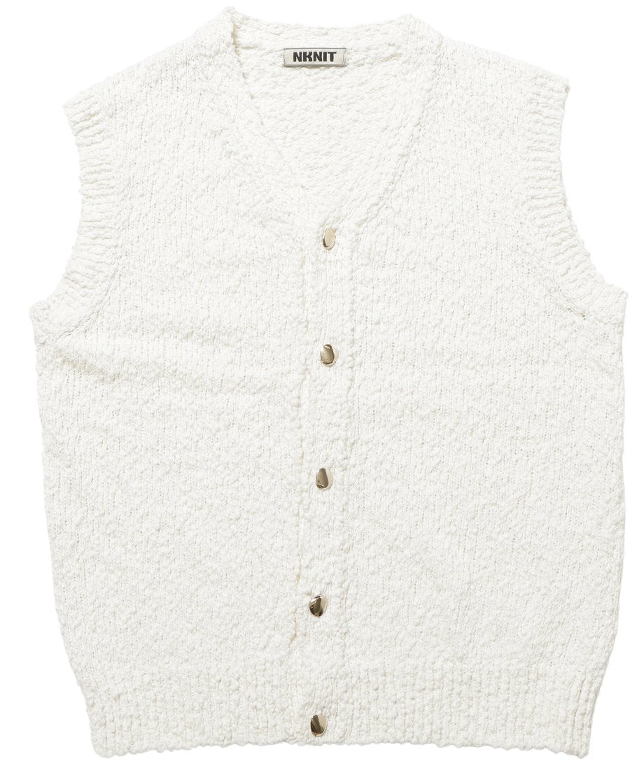 V-neck KNIT vest_4