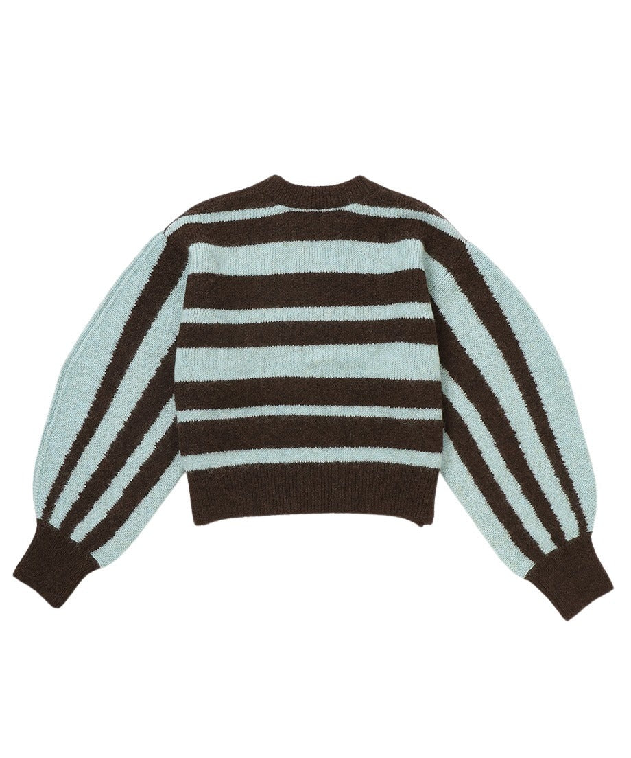 volume sleeve pull over KNIT_16