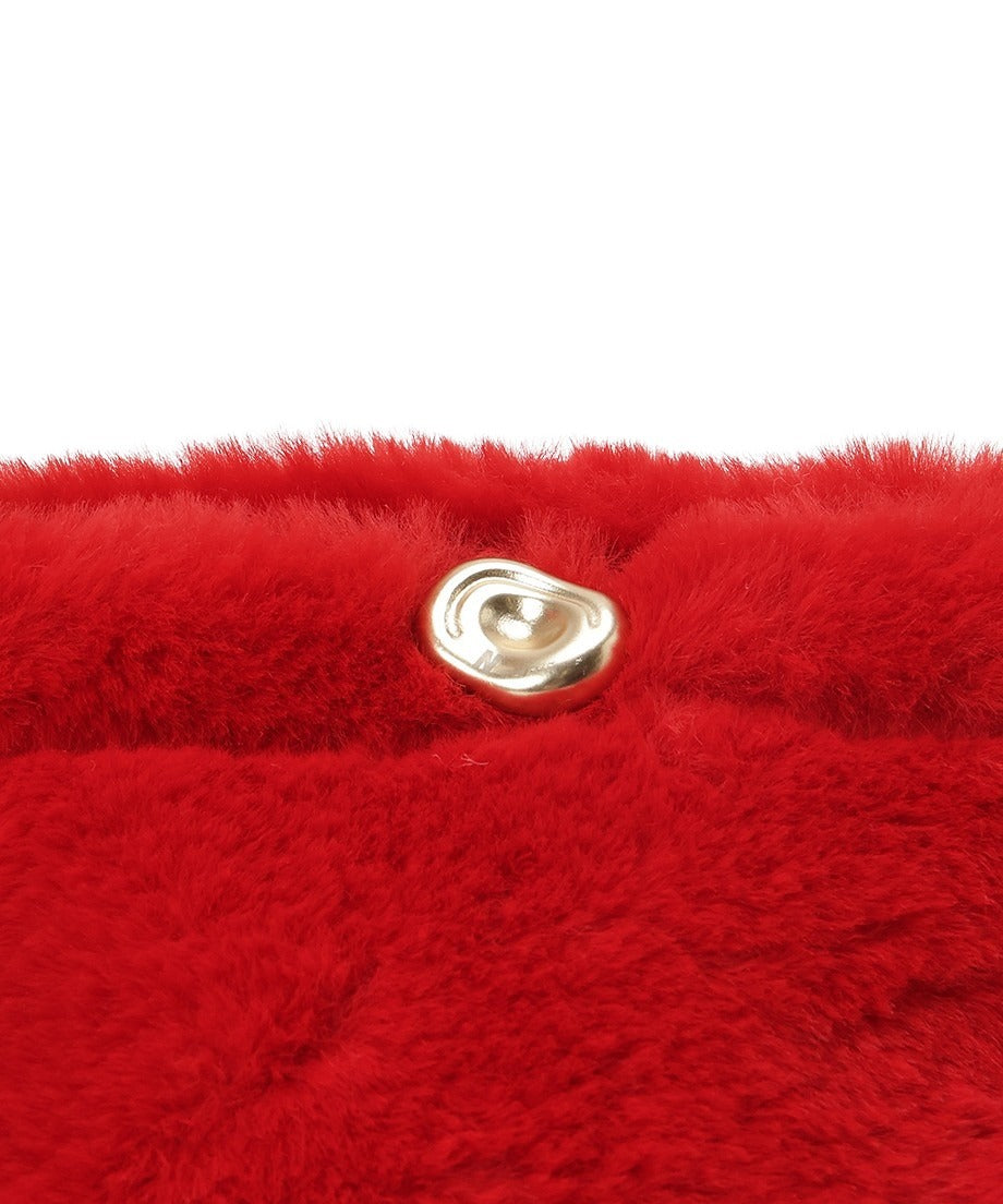 vegan fur mini bag_8