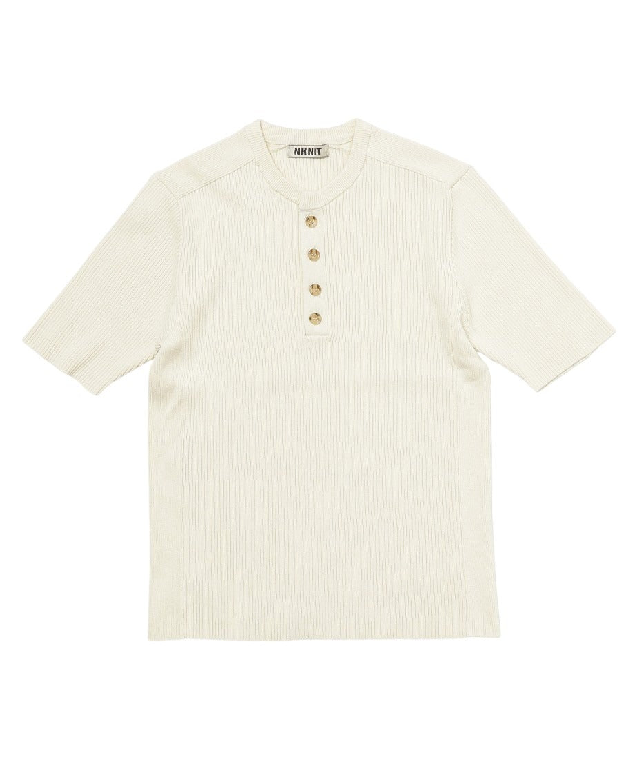 rib henry neck KNIT_9