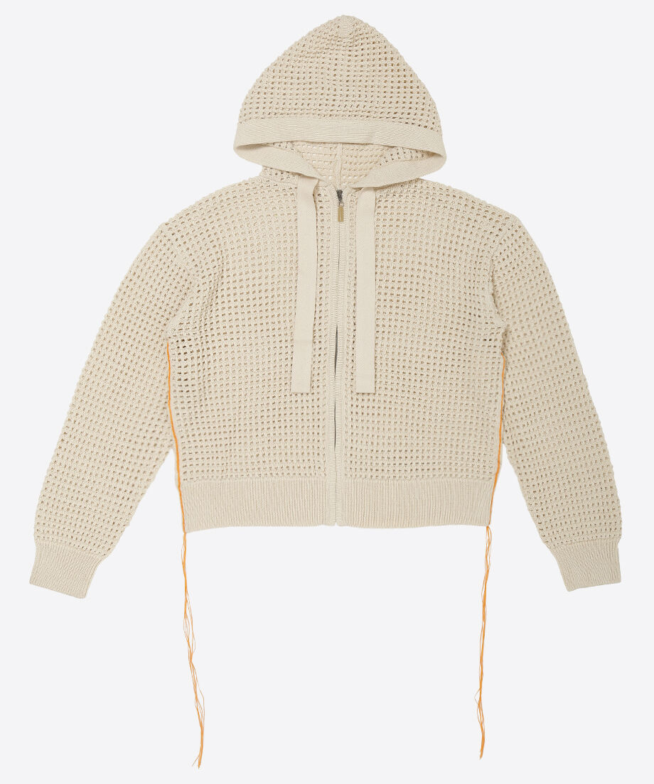 mesh knit zip foodie_2