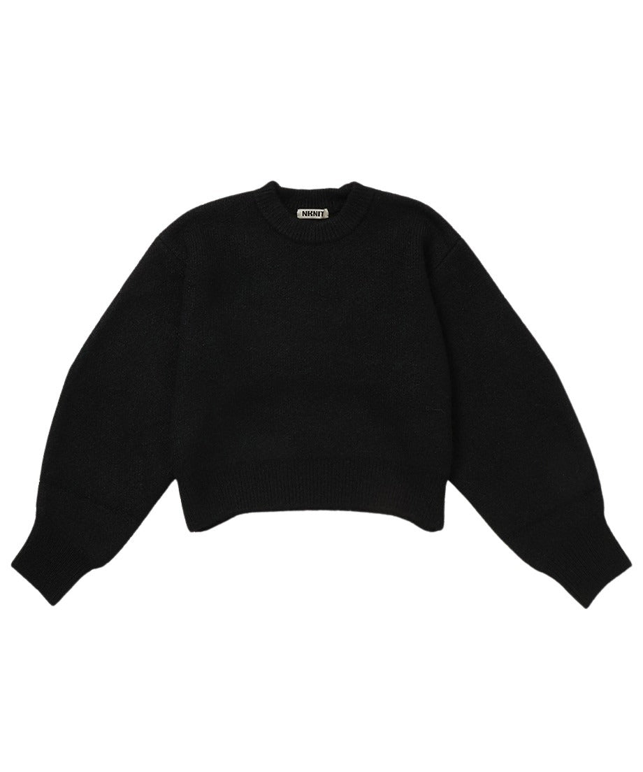 volume sleeve pull over KNIT_2