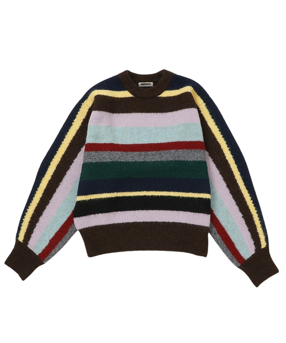 mulch color striped KNIT_3