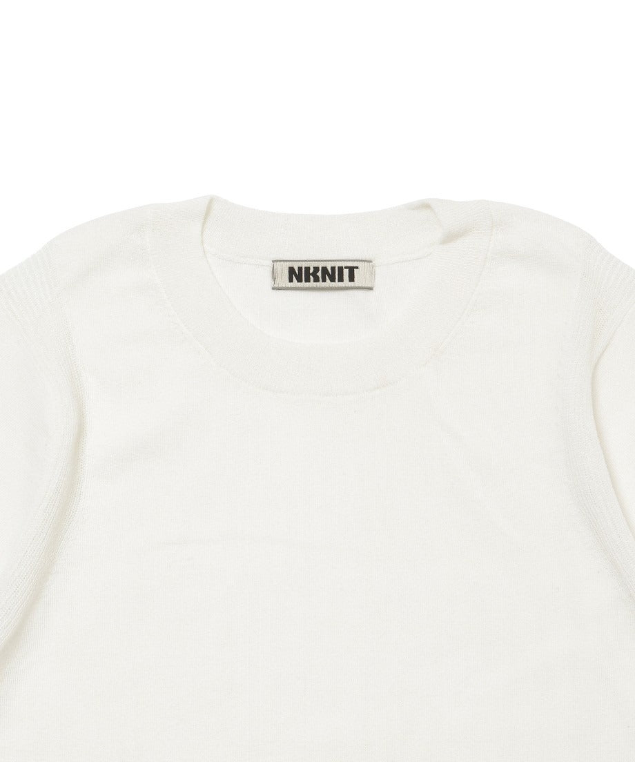 small basic KNIT T- shirt_8