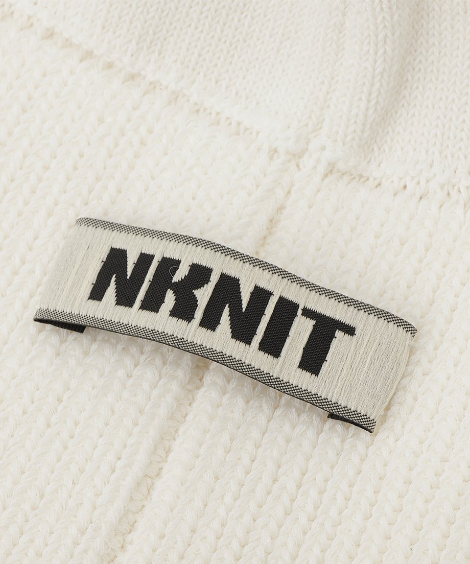 cotton nylon KNIT beanie_6