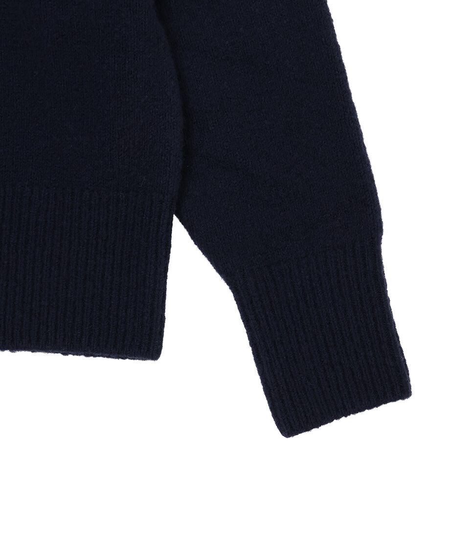 cashmere mix fooded BIG KNIT_8