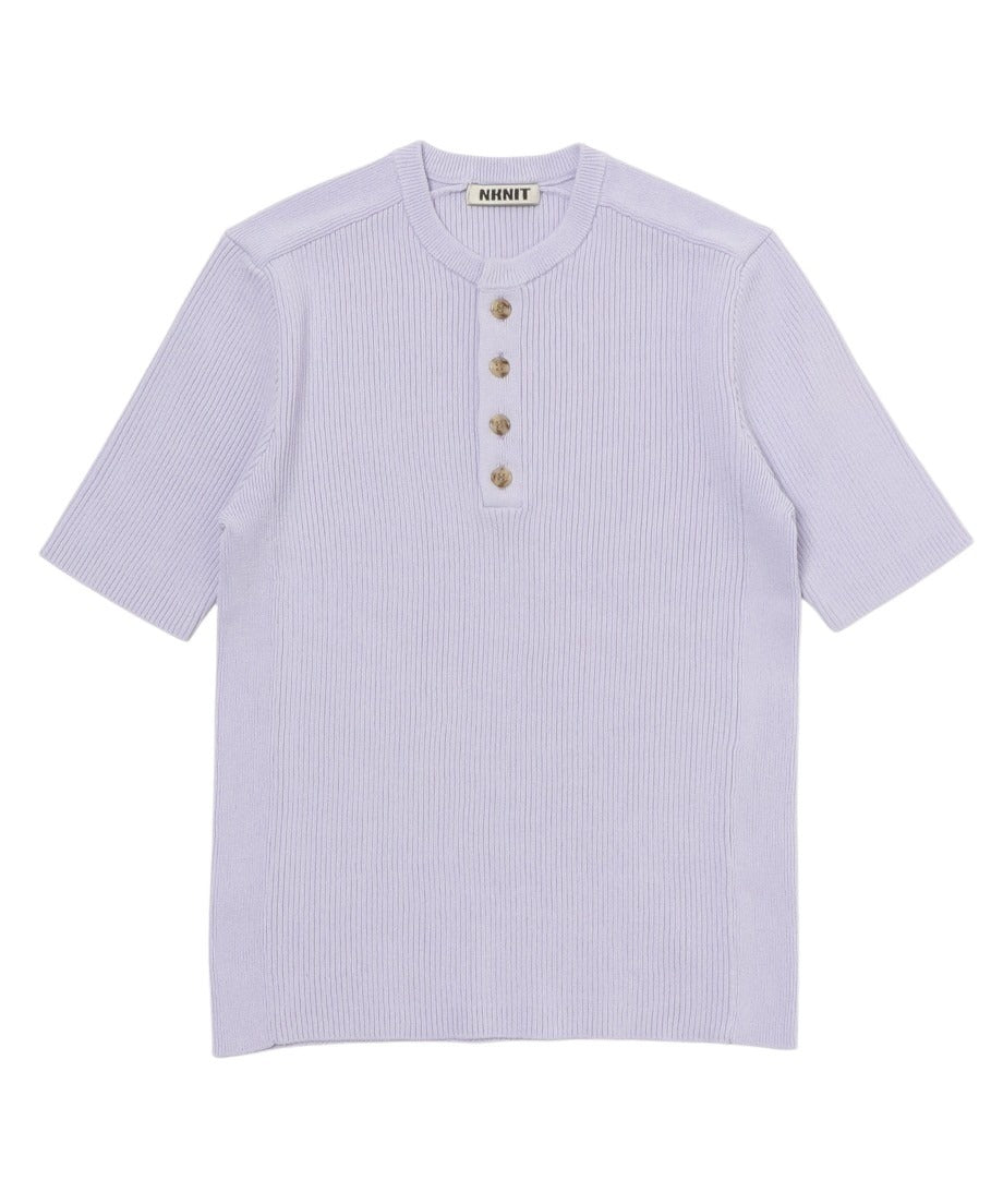 rib henry neck KNIT_7
