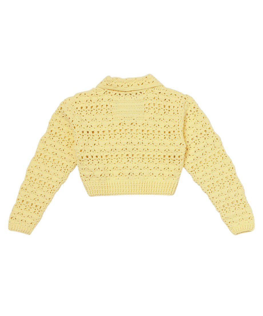 crochet KNIT zip cardigan_18