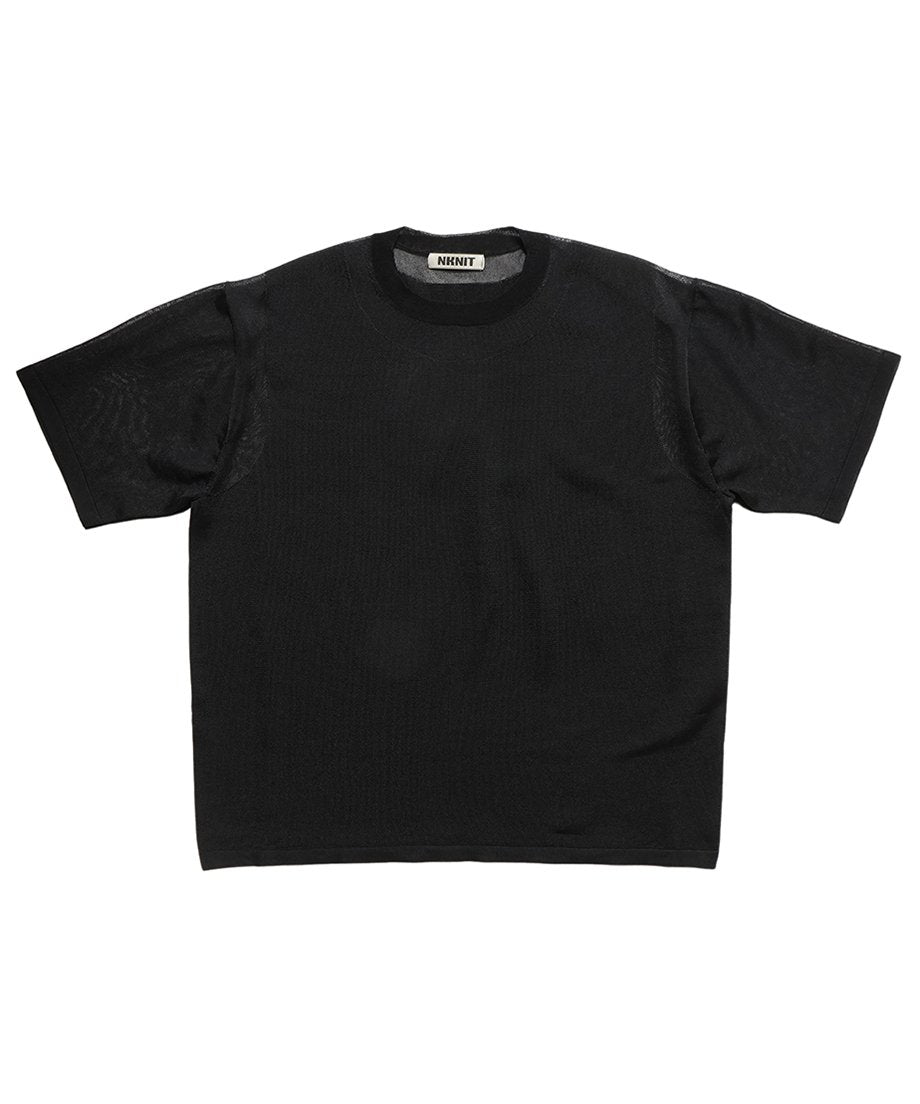 sheer tank top KNIT T-shirt_5