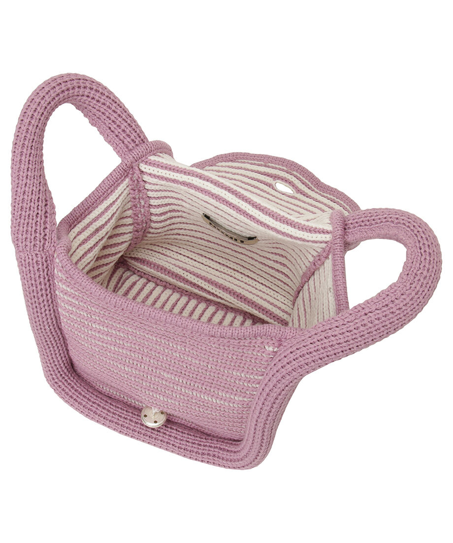 sponge striped hand bag_15