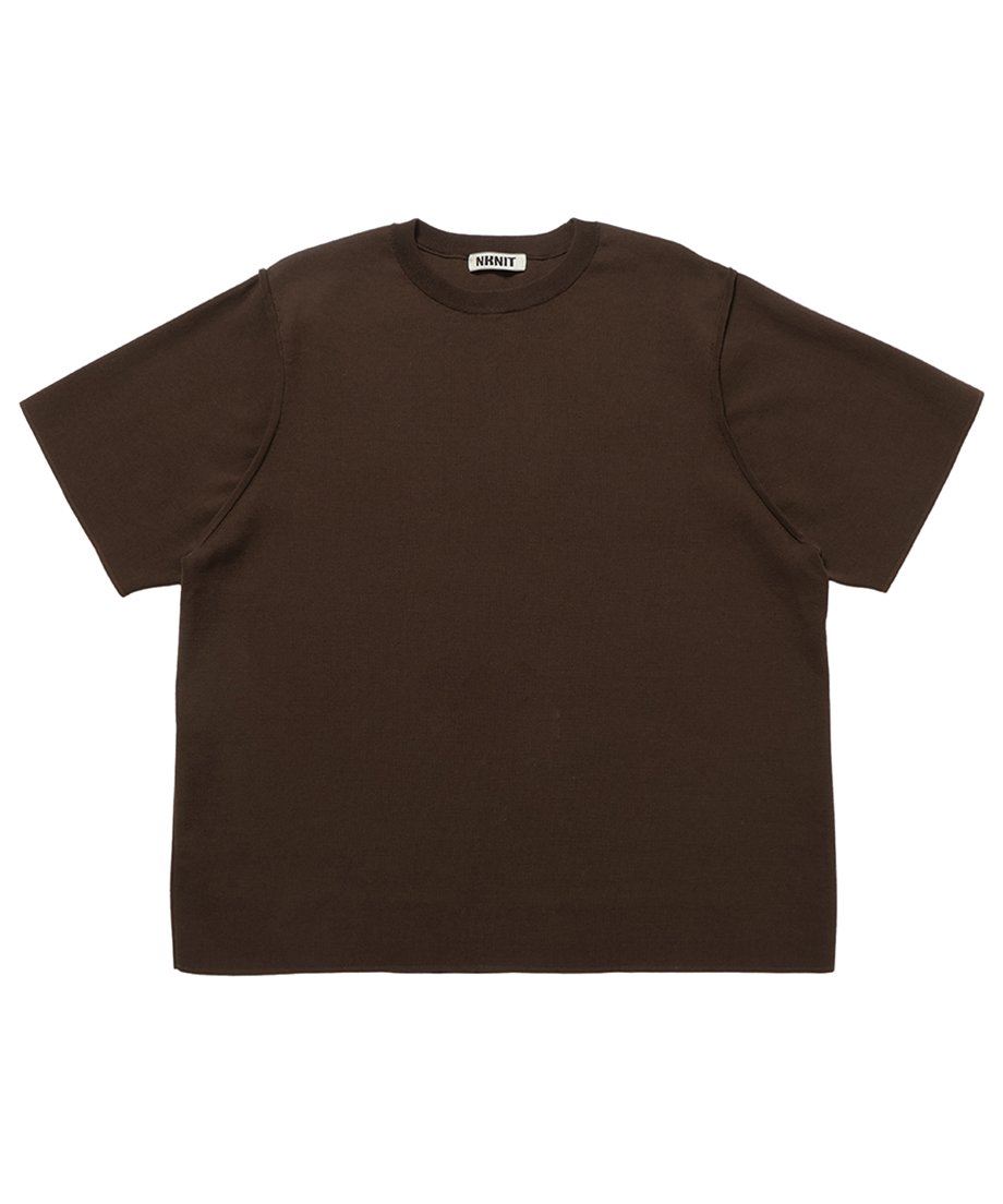 back slit KNIT T-shirt_8