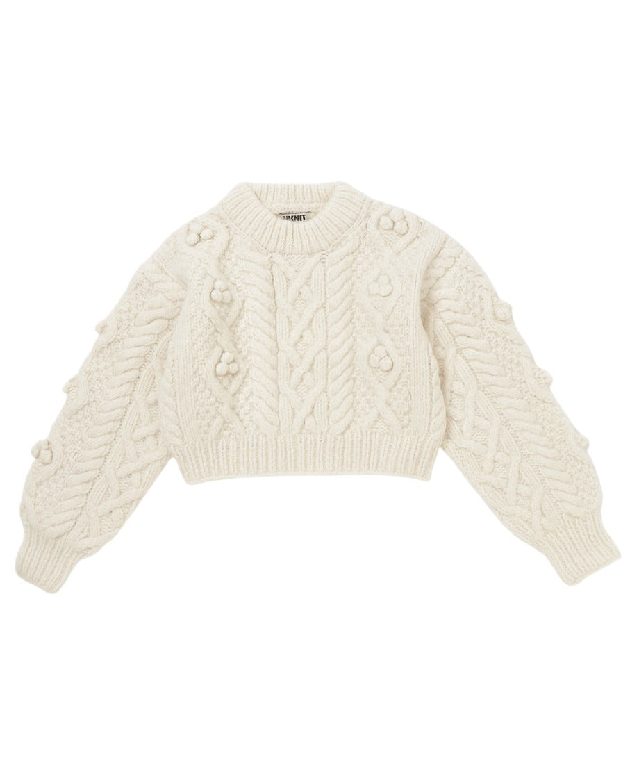 bubble cable hand KNIT_2