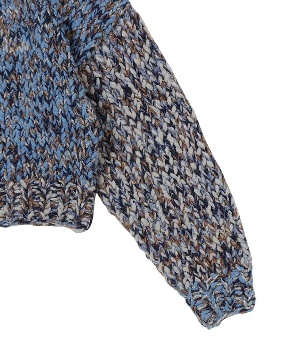mix color hand KNIT 【short】_12