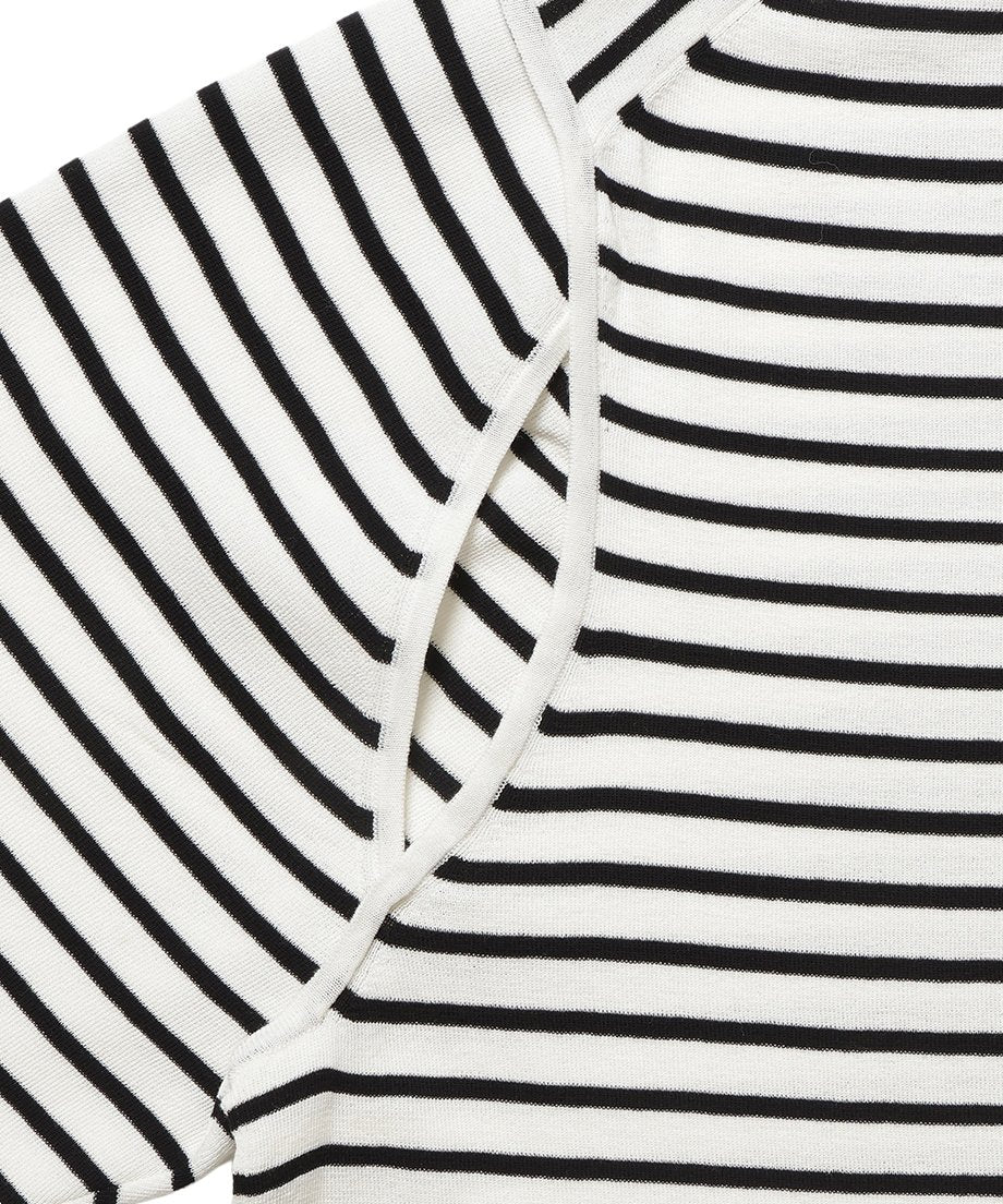 back slit KNIT T-shirt_22