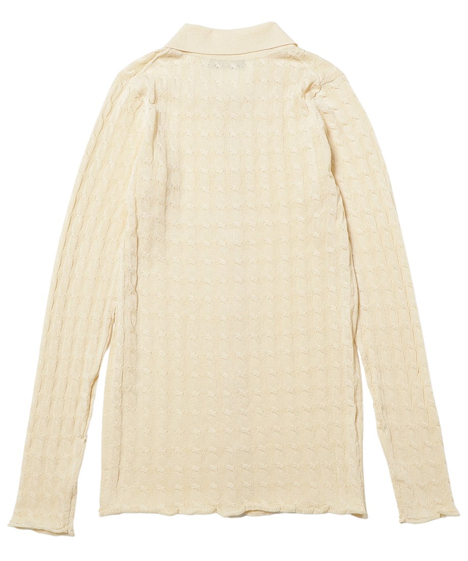 cable KNIT shirt_12