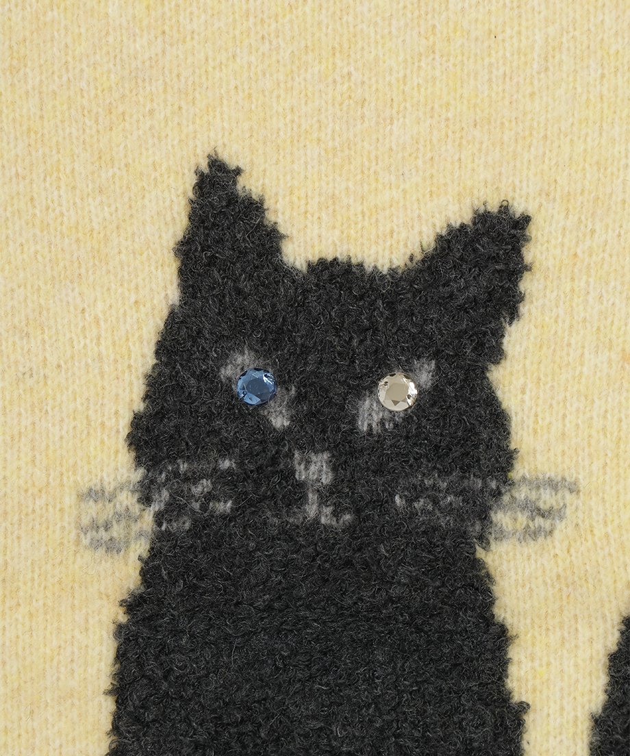 cat/dog jacquard KNIT_7
