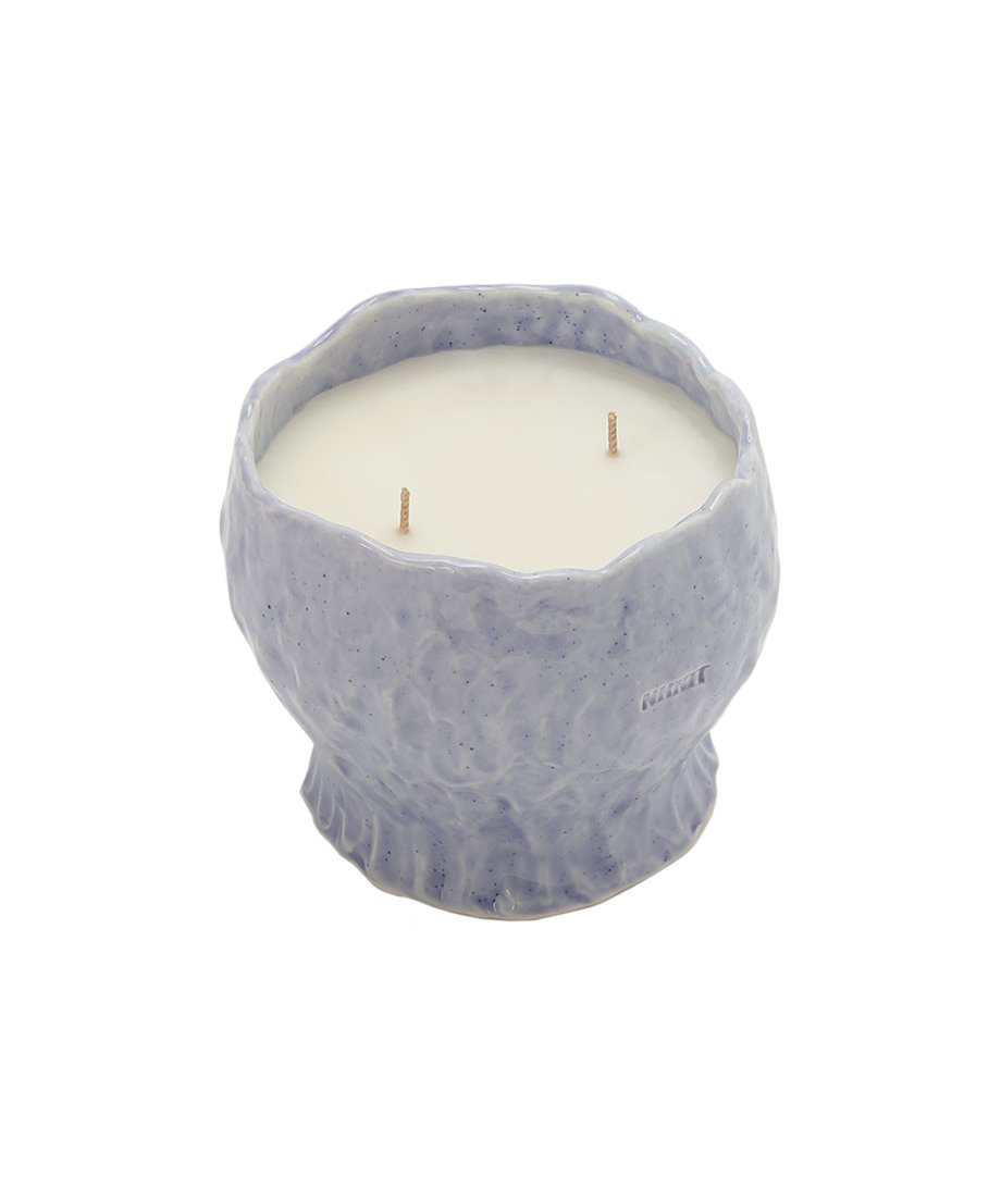 handmade ceramic candle L (MORNING GRASS)_5