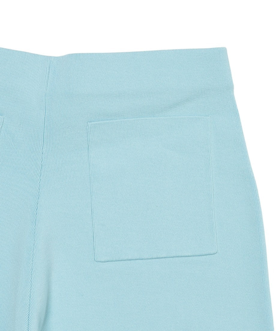 silk cotton fit KNIT shorts_14
