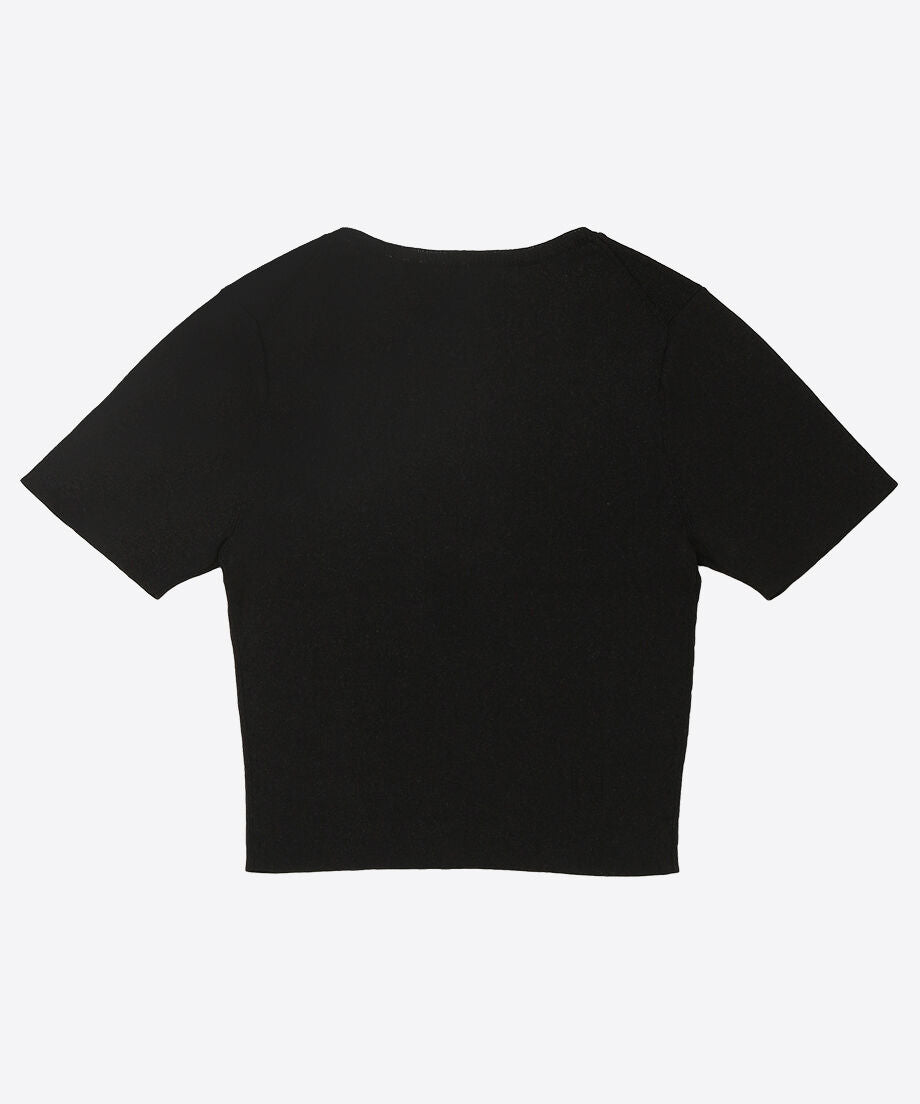 paper mix mini knit T-shirt_6