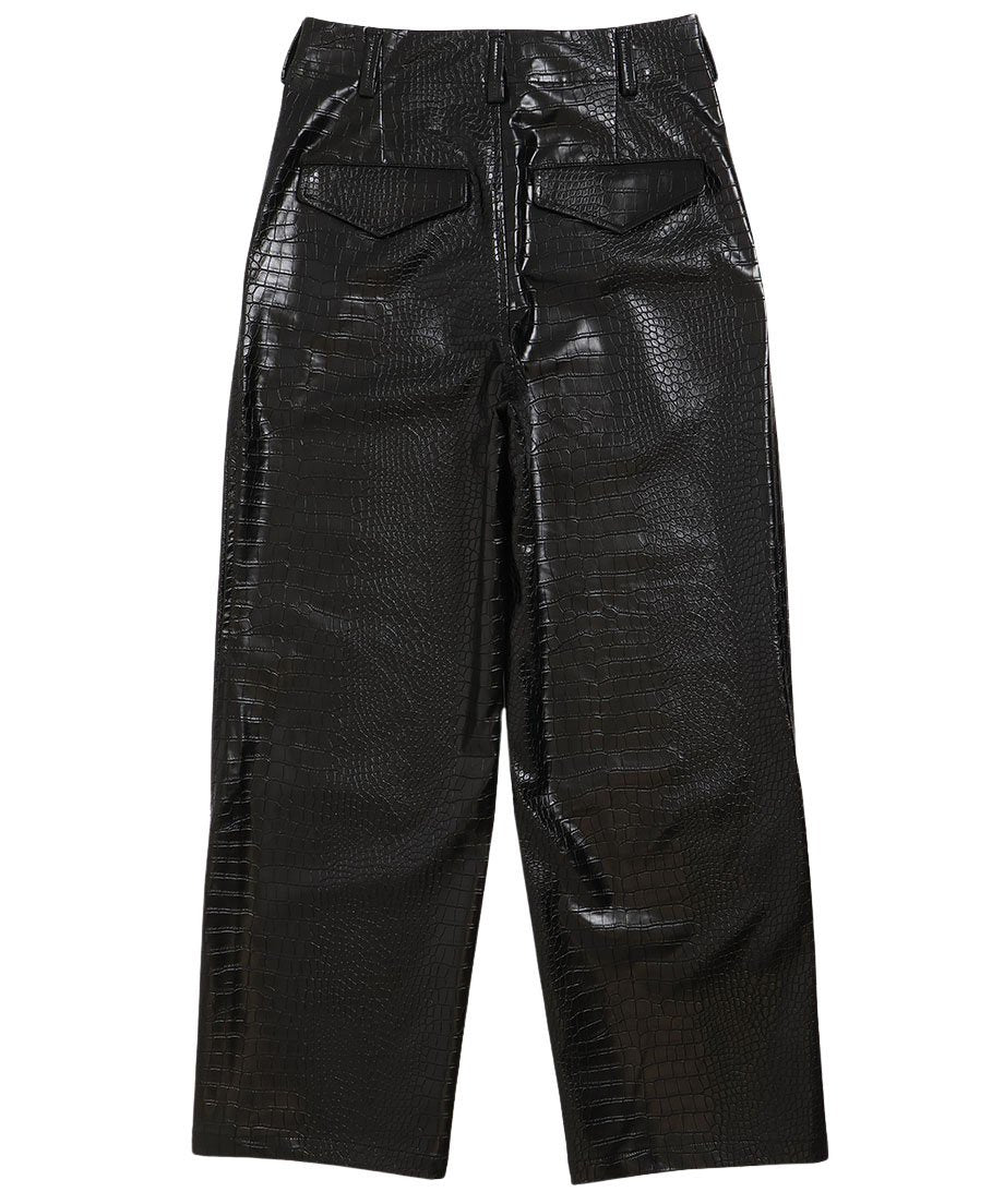 vegan leather wide pants_24