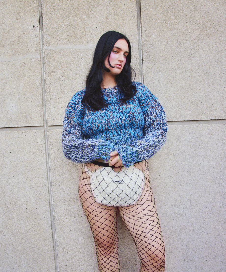 kirakira hand KNITTING bag_19