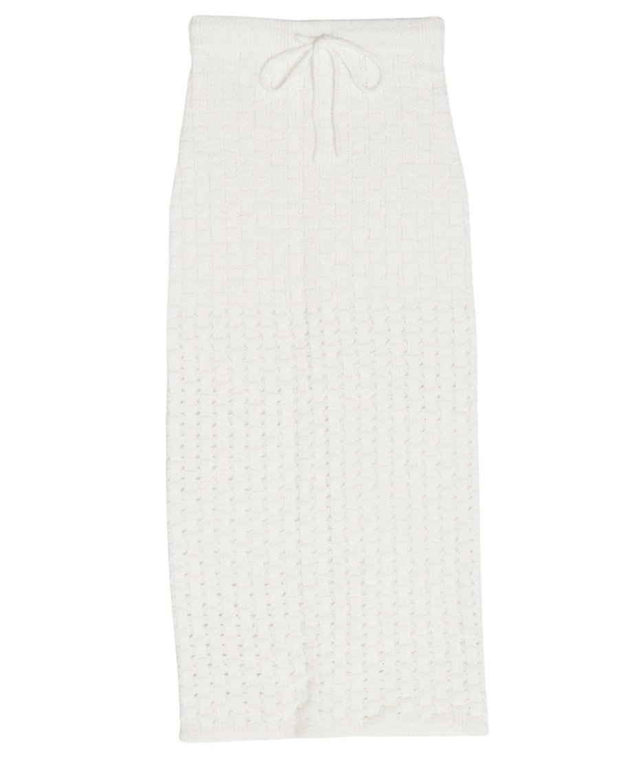 bouclé KNIT king skirt_1