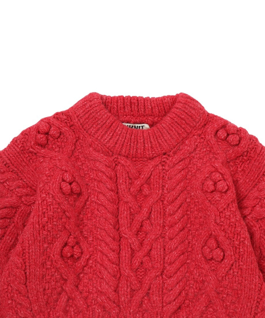 bubble cable hand KNIT_15