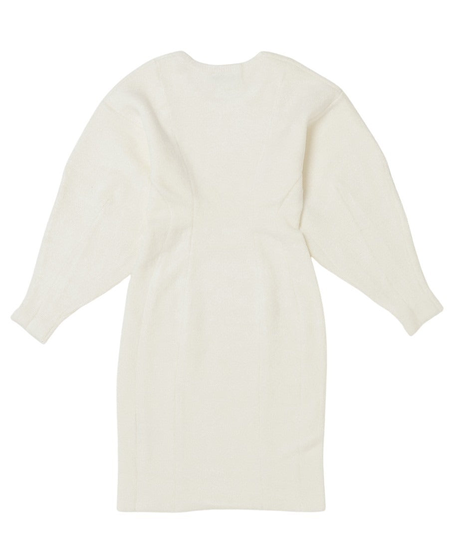 constructive sleeve KNIT dress_17