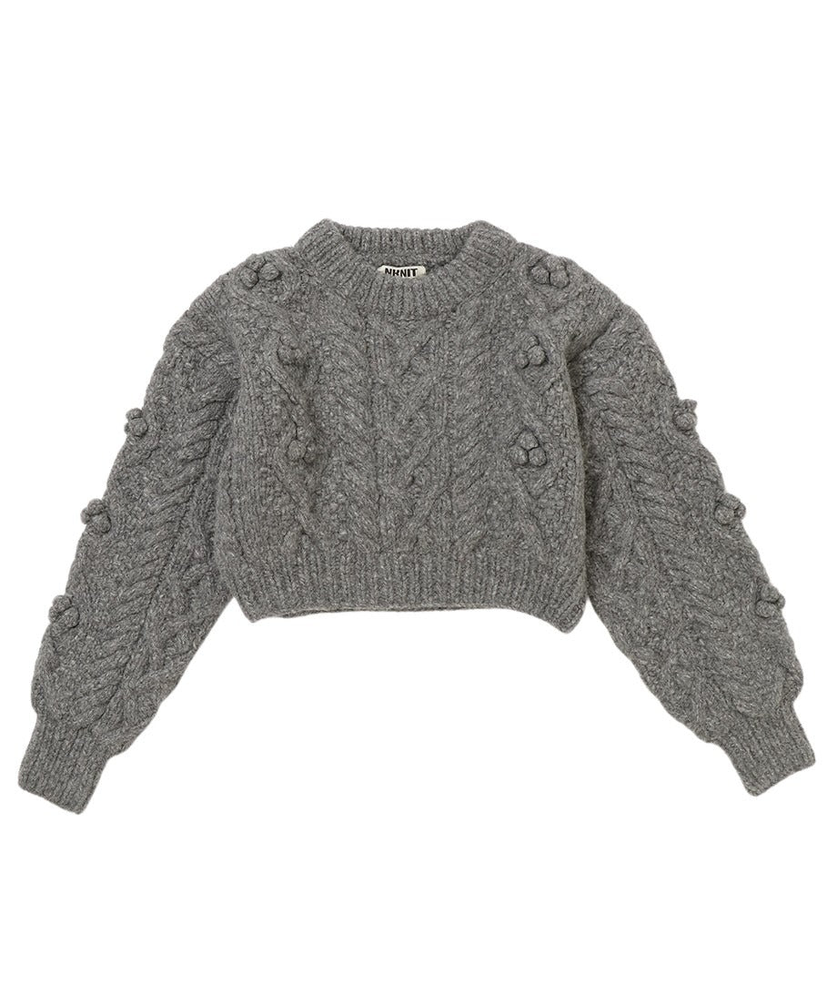 bubble cable hand KNIT_4