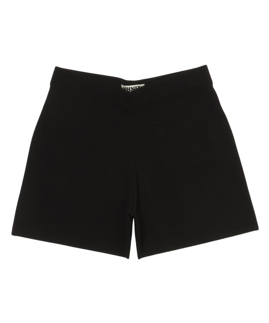 silk cotton fit KNIT shorts_8