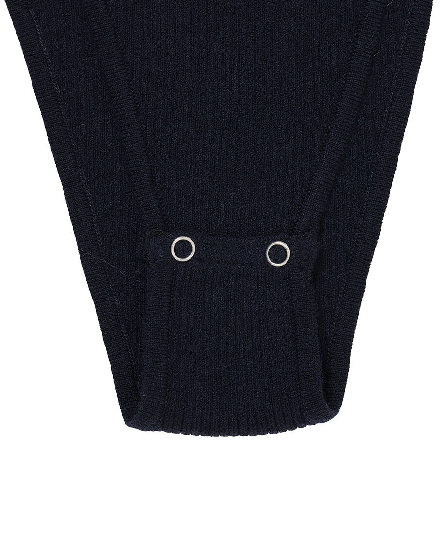sailor collar rib KNIT bodysuit_7