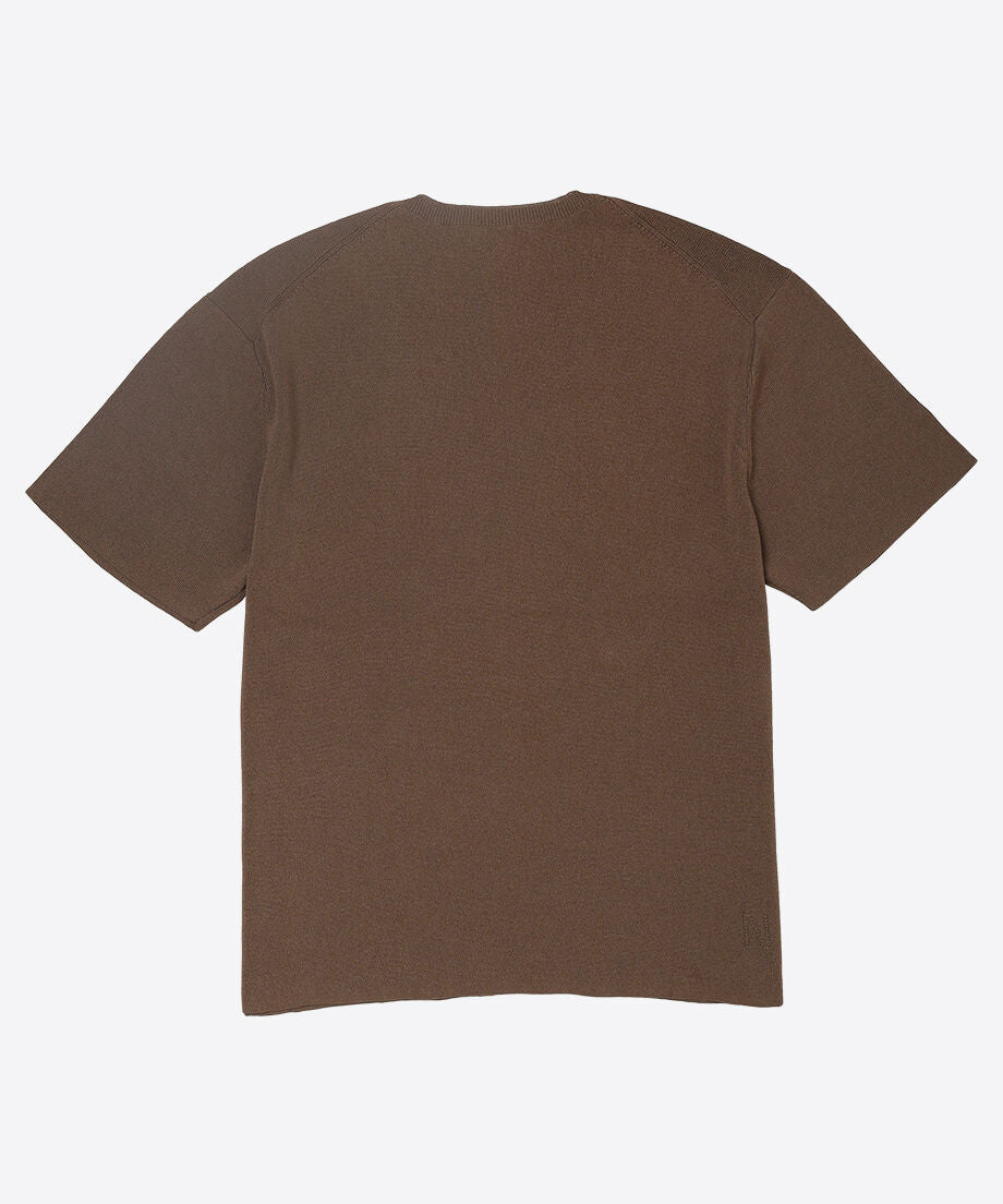 paper mix basic knit T-shirt_9