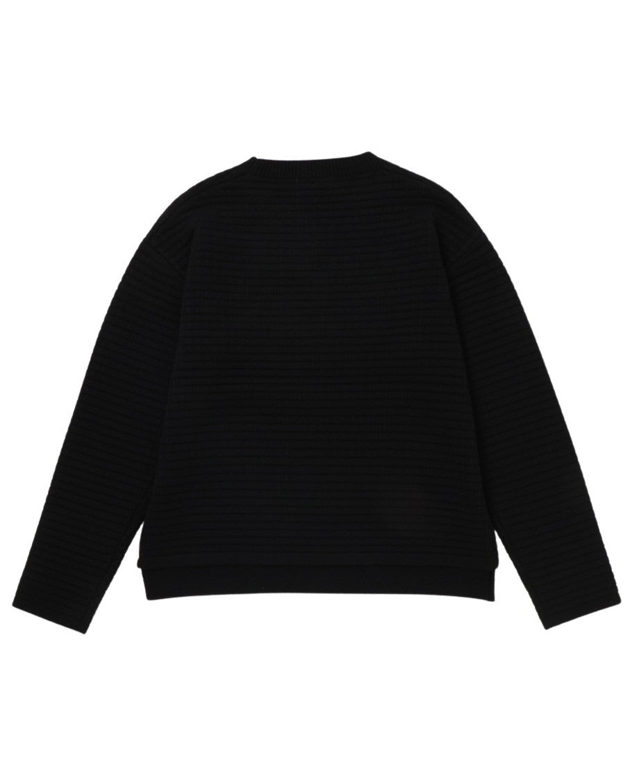 waffle KNIT pullover_6