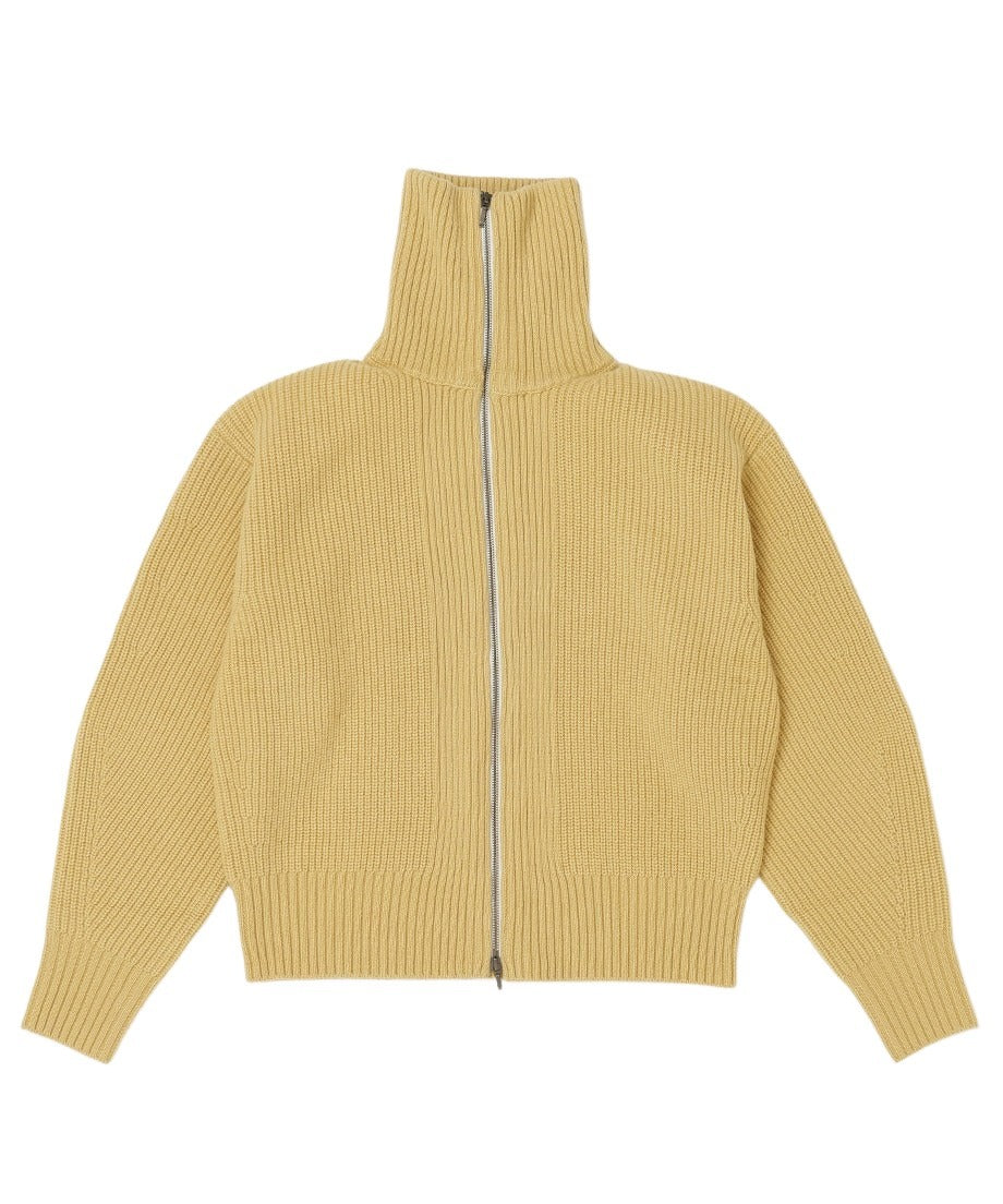 zipper double collar KNIT_8