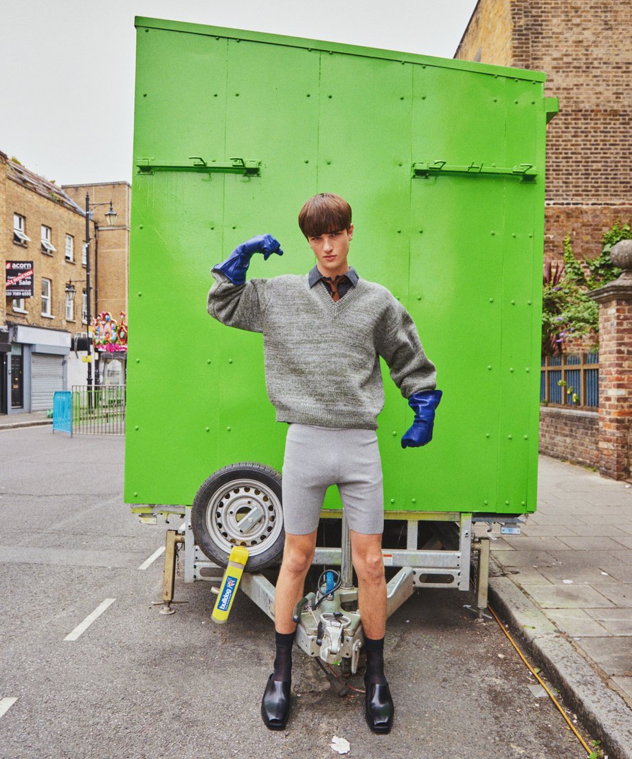 cotton KNIT biker shorts_5