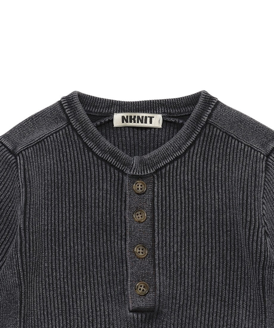 rib henry neck KNIT_13