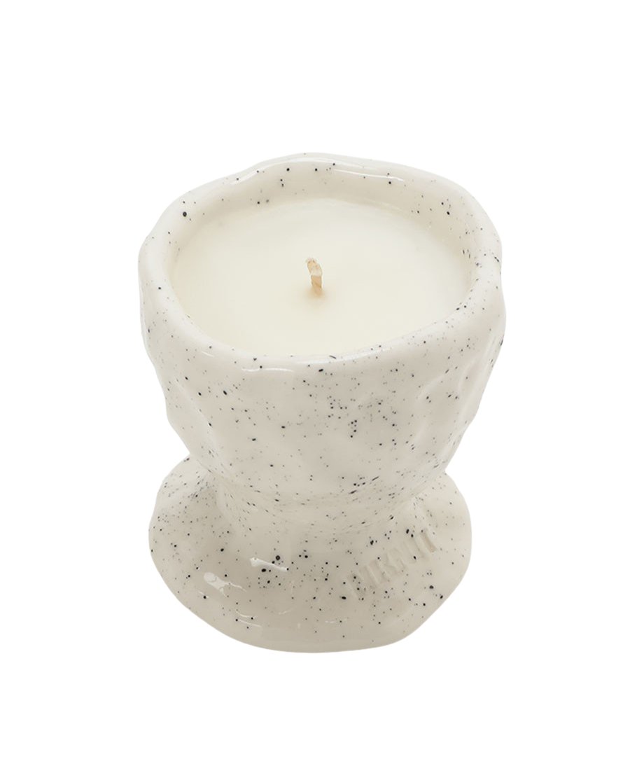 handmade ceramic candle XS(HINOKI)_5