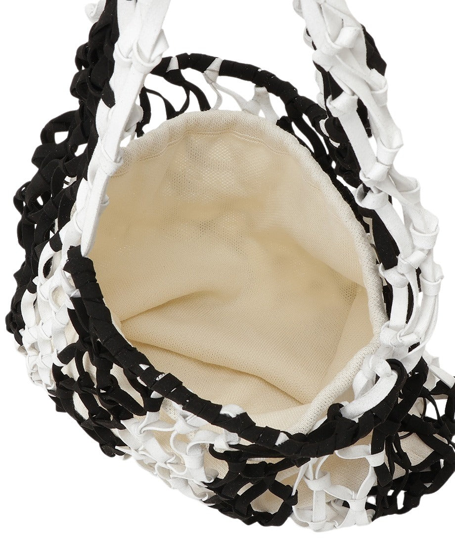 suede macrame bag 【large】_10