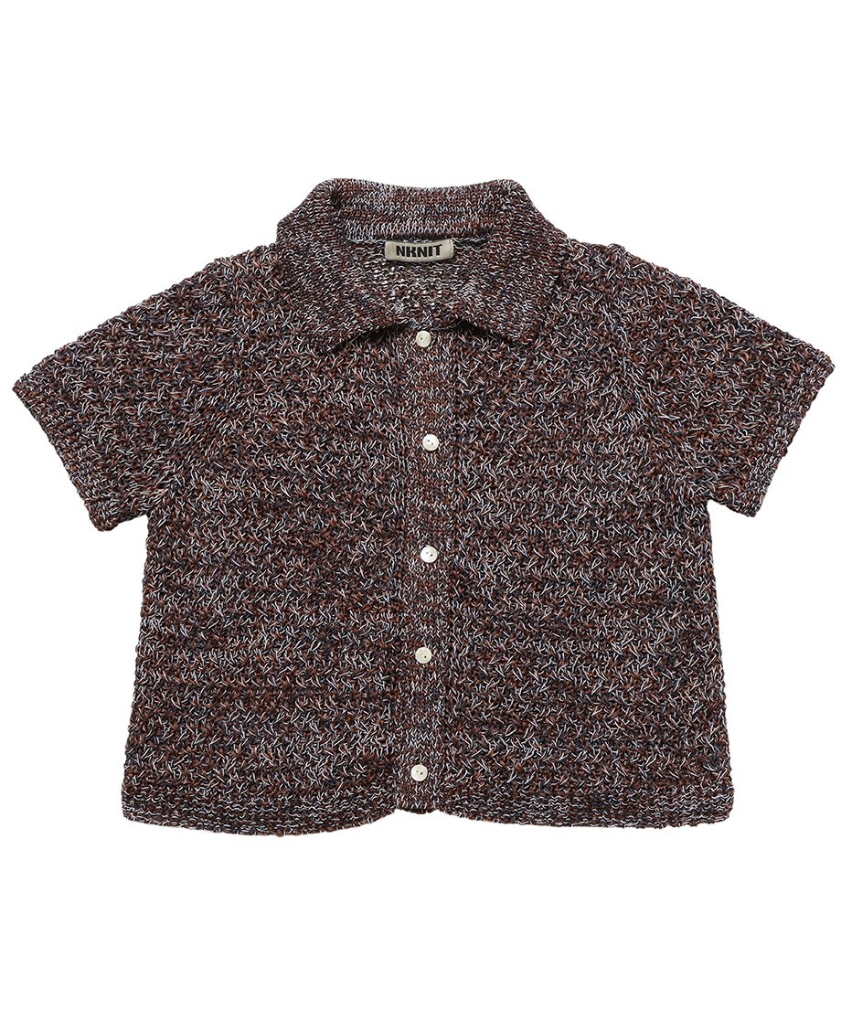 mix color KNIT shirt_4