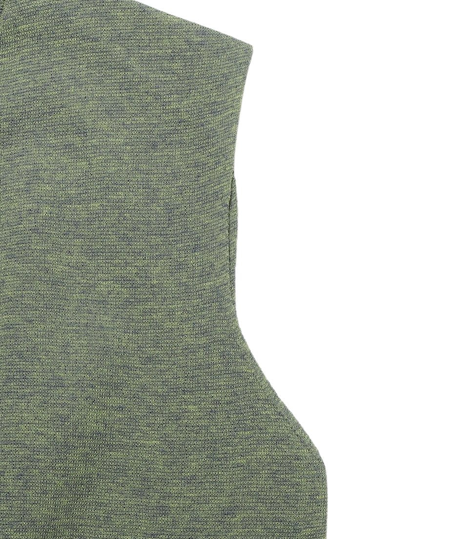 linen mix KNIT vest_11