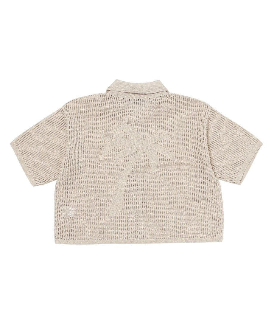 mesh dolphin KNIT shirt_8