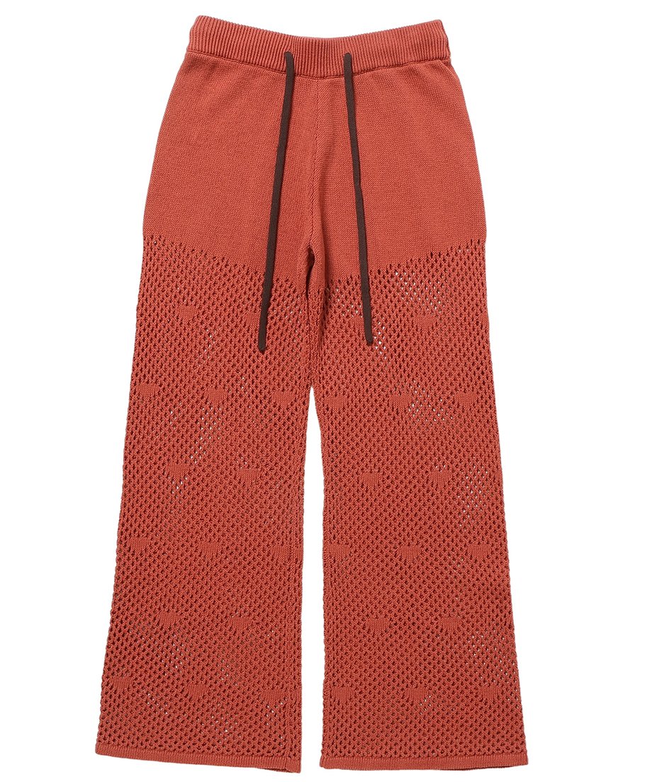 mesh ♡ pattern KNIT pants_4