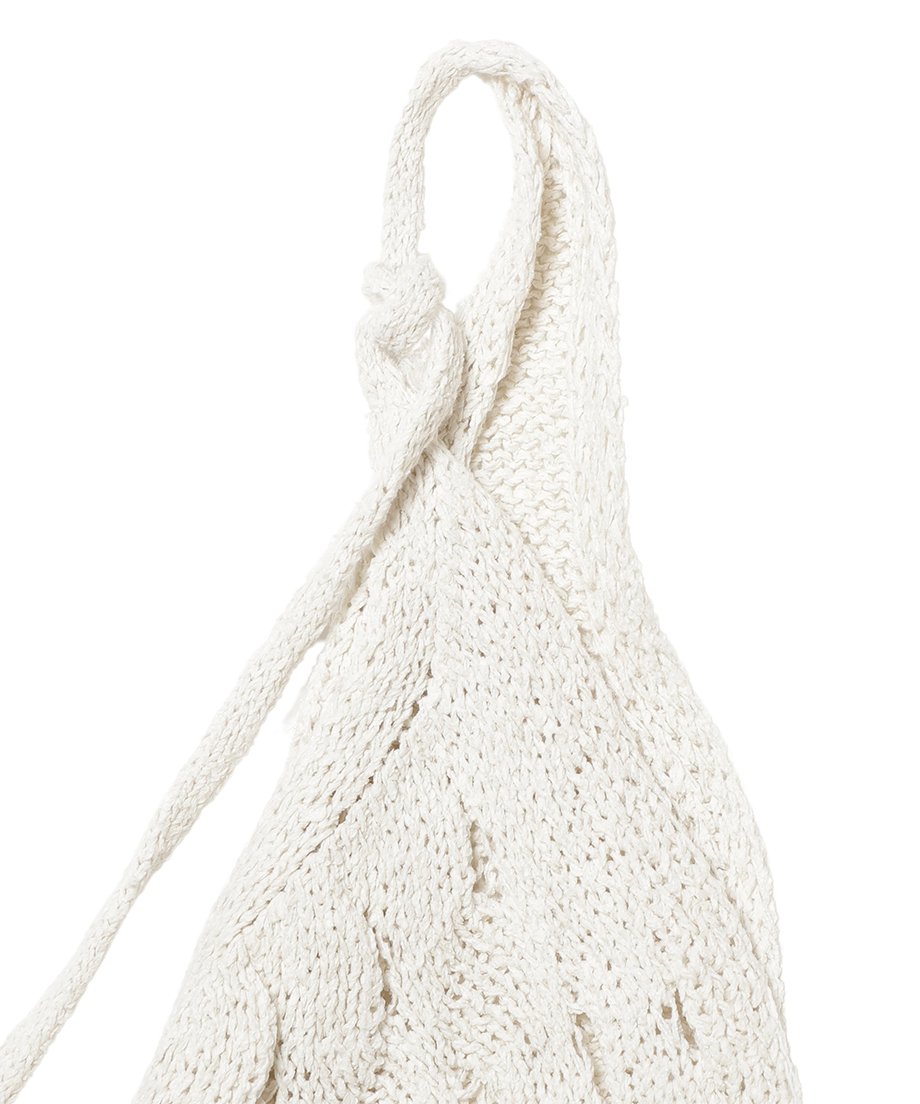wave pattern fringe KNIT dress_12