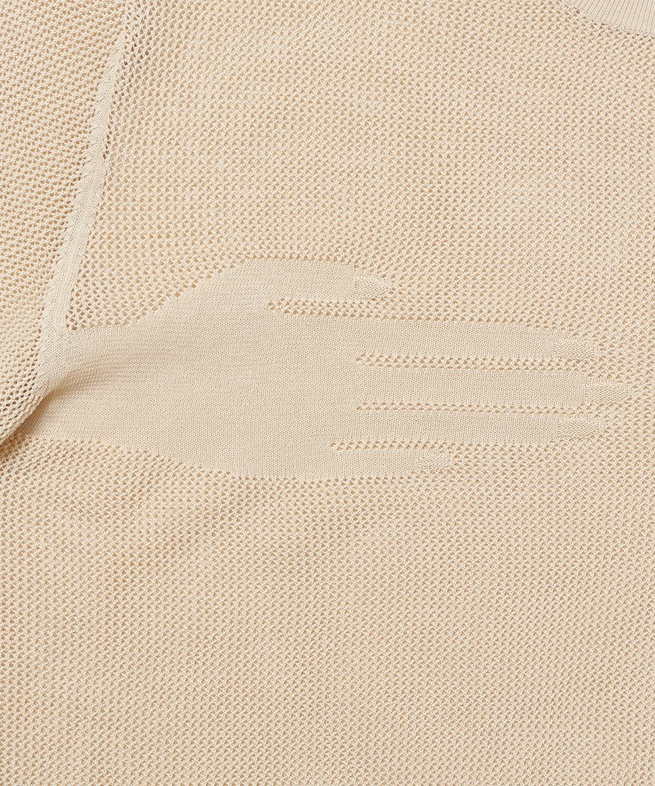 hand pattern mesh KNIT T-shirt_6