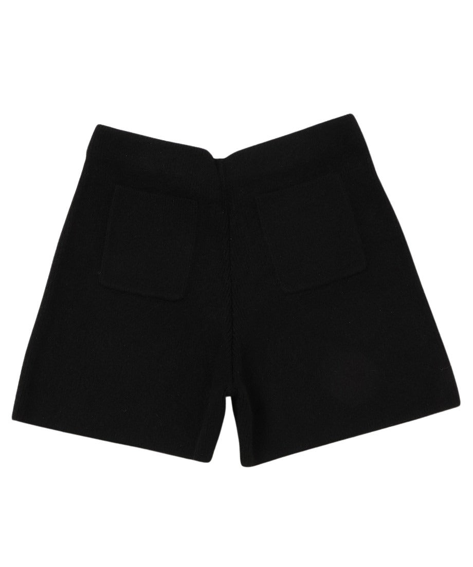 raccoon mix KNIT short pants_13
