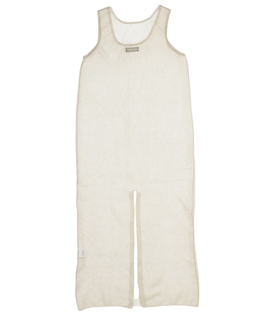 sheer metallic KNIT dress_11