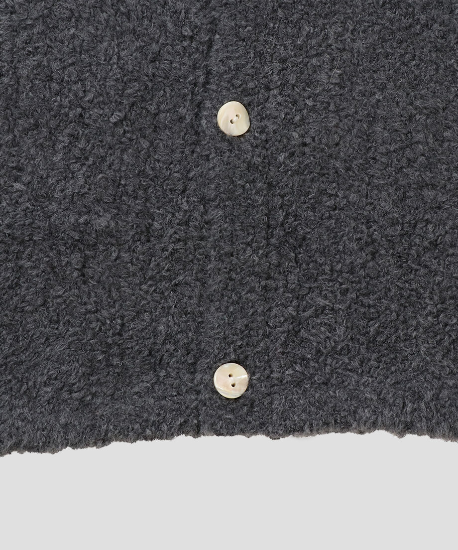fluffy rib KNIT cardigan_13