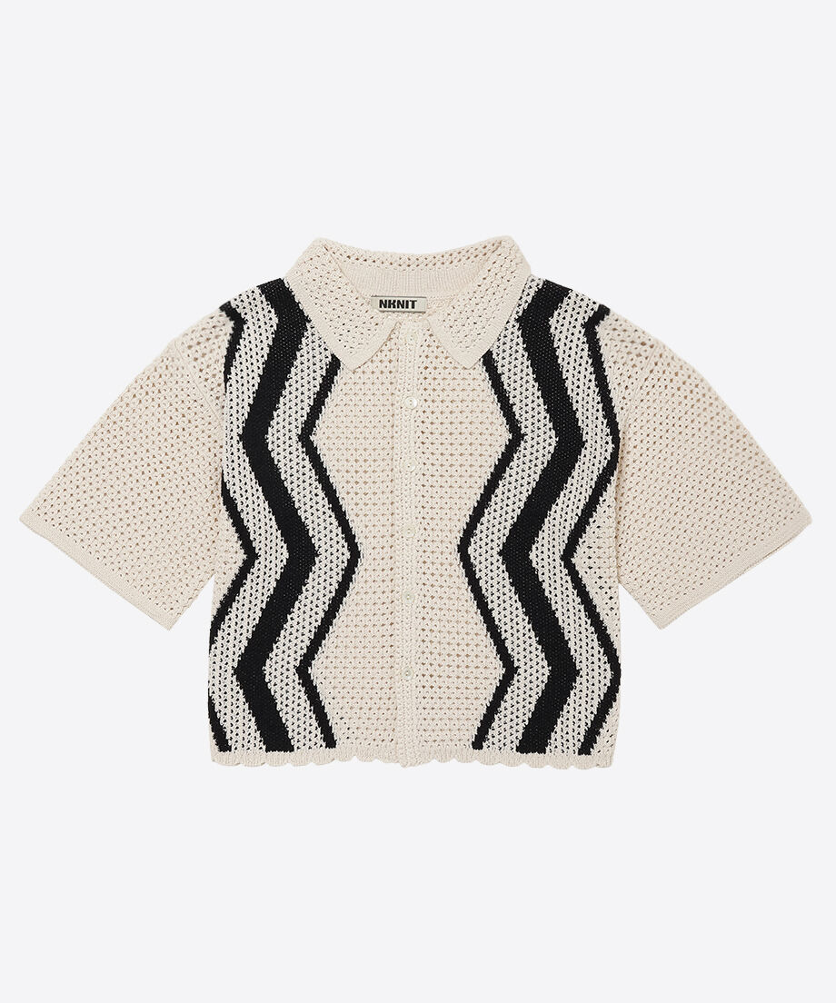 zigzag paper knit shirts_3