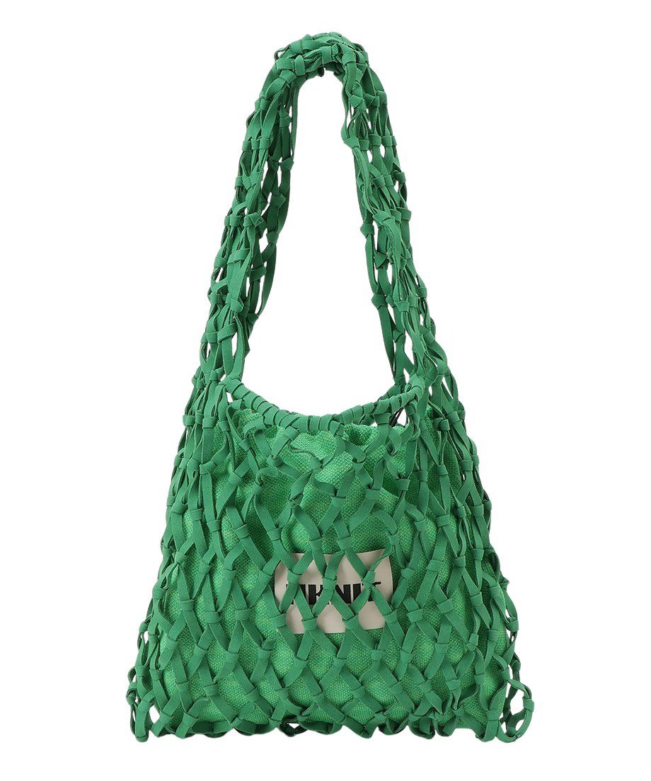 suede macrame bag 【large】_6