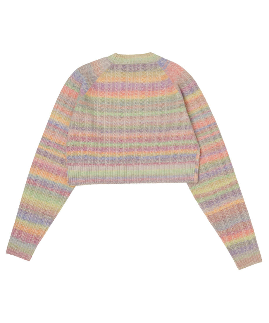 mix color cable KNIT_8